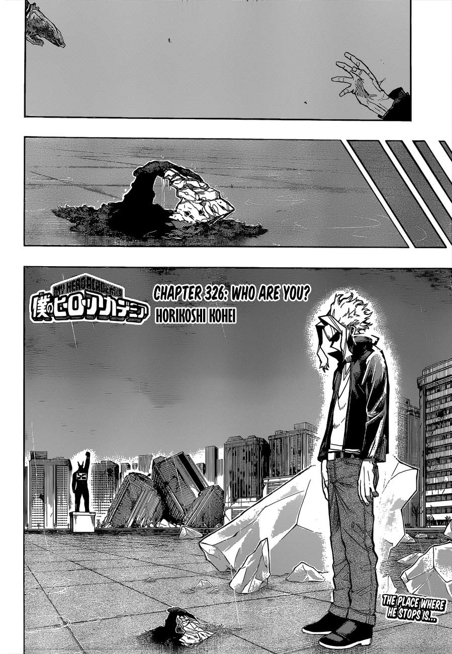 Boku No Hero Academia Chapter 326 page 3 - 