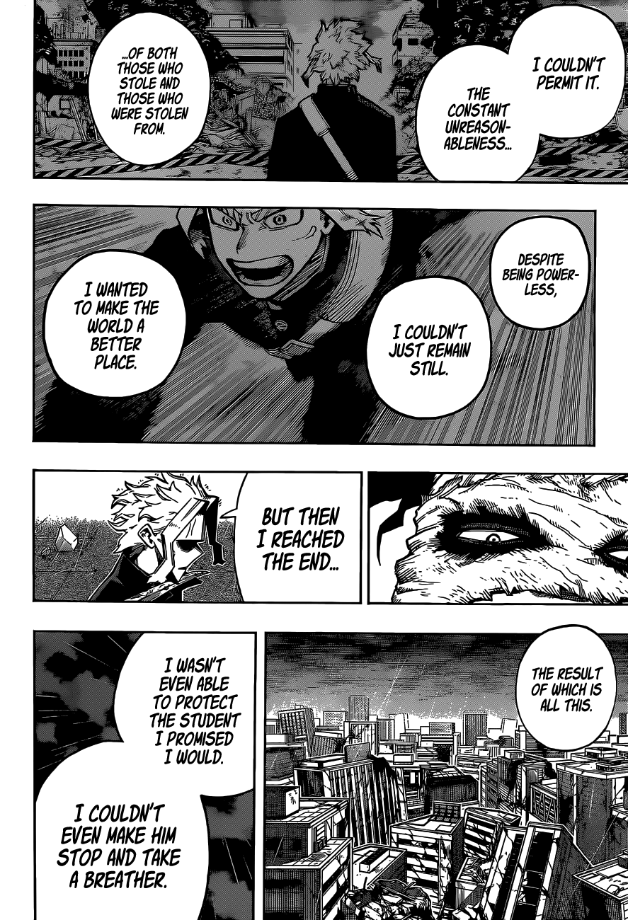 Boku No Hero Academia Chapter 326 page 9 - 