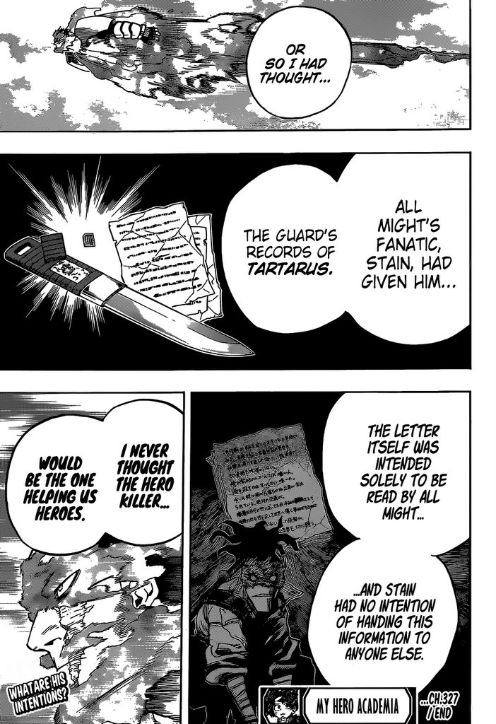 Boku No Hero Academia Chapter 327 page 16 - 