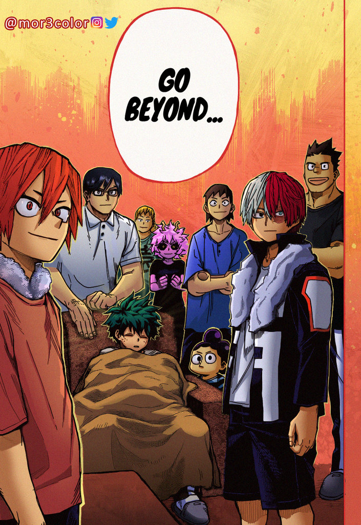 Boku No Hero Academia Chapter 327 page 17 - 