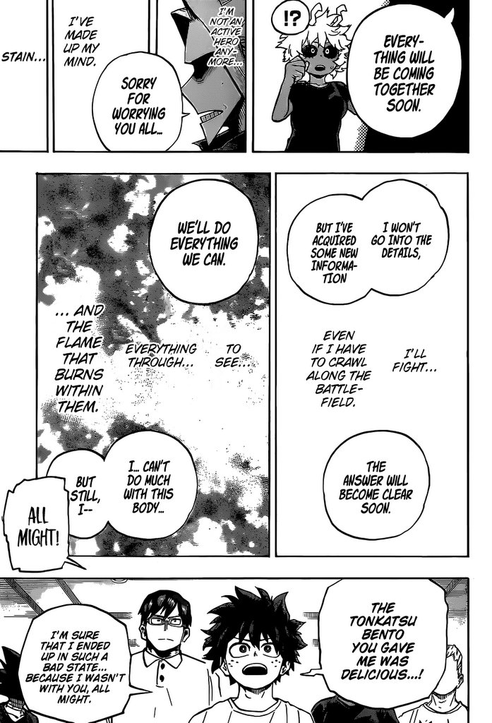 Boku No Hero Academia Chapter 327 page 8 - 