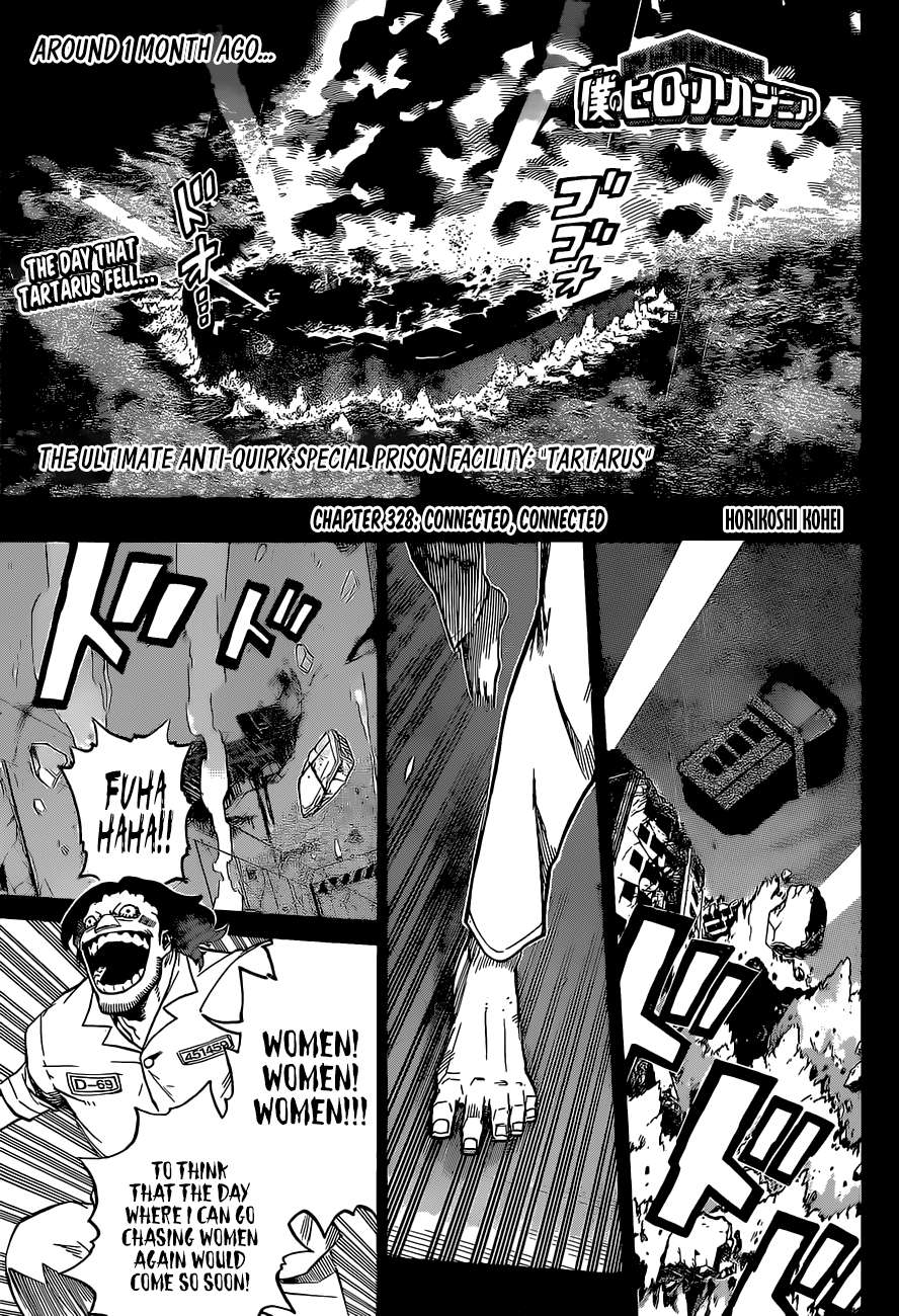 Boku No Hero Academia Chapter 328 page 1 - 