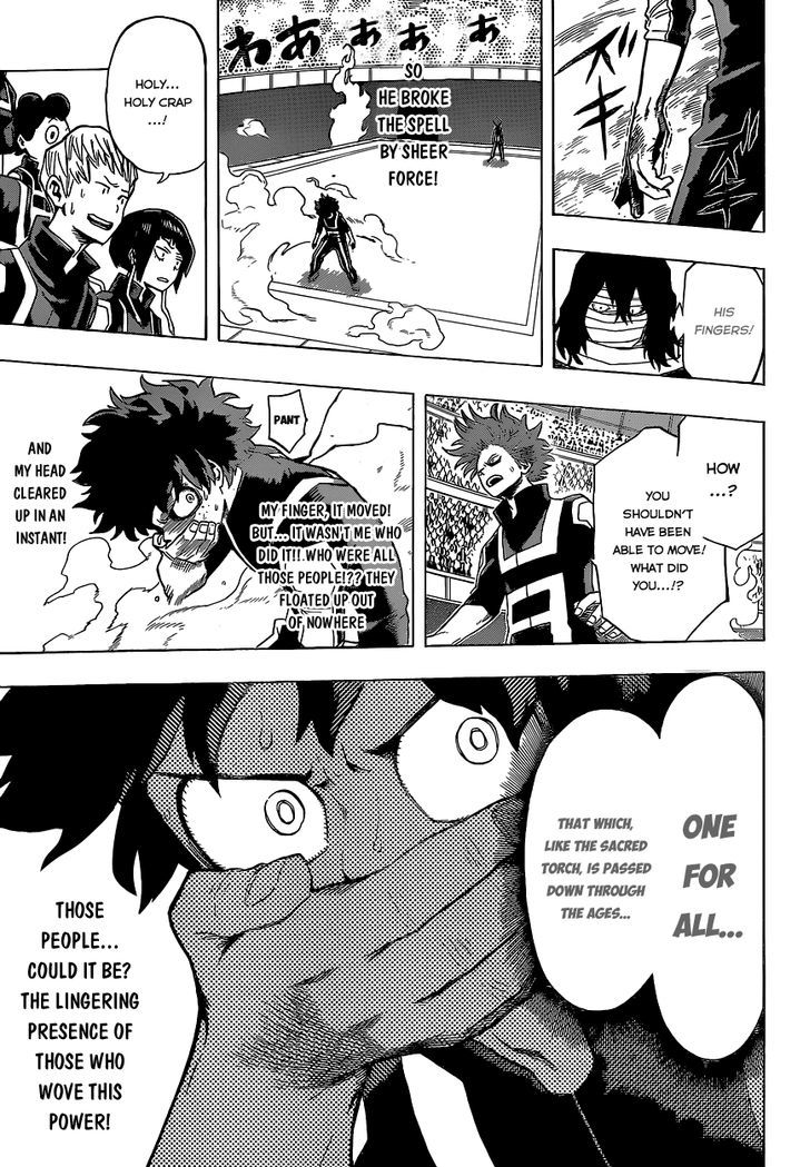 Boku No Hero Academia Chapter 33 page 15 - 