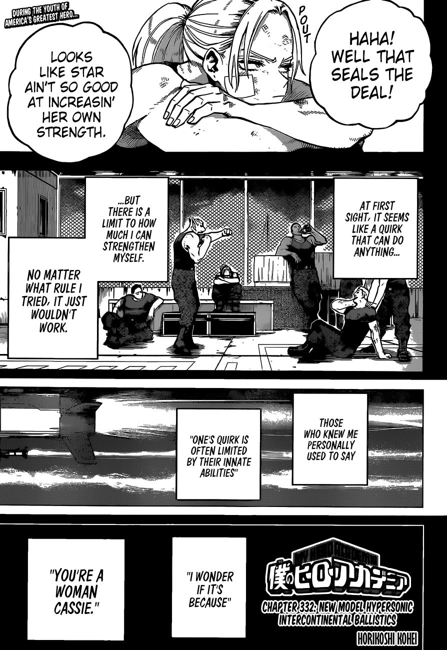 Boku No Hero Academia Chapter 332 page 2 - 
