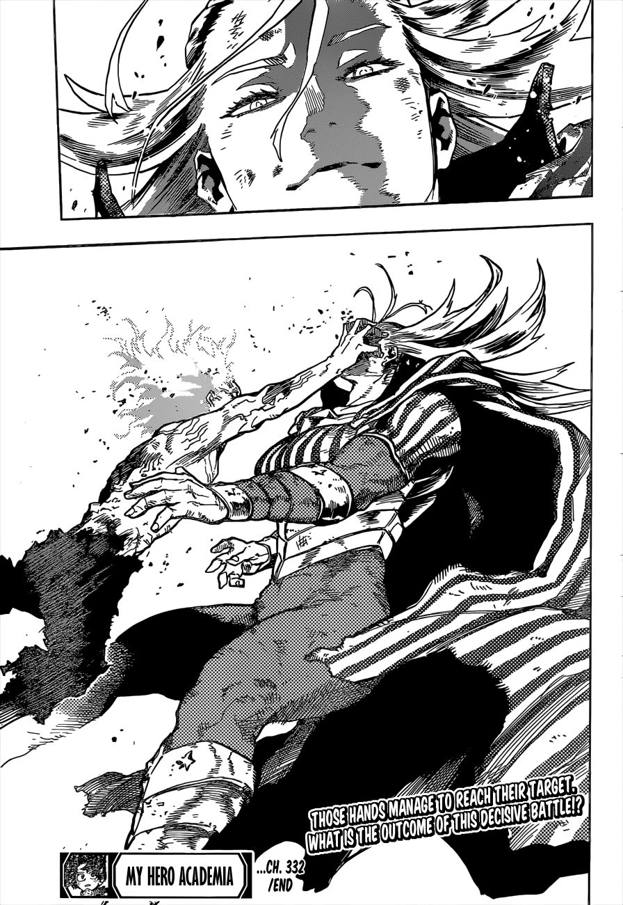Boku No Hero Academia Chapter 332 page 17 - 