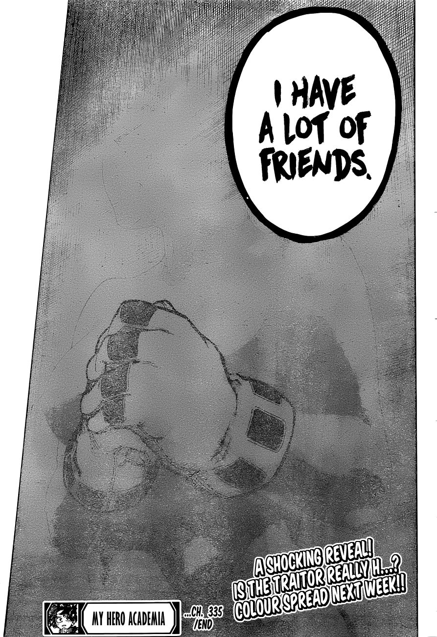 Boku No Hero Academia Chapter 335 page 16 - 