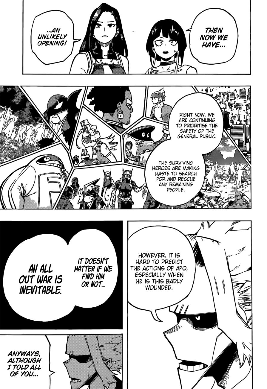 Boku No Hero Academia Chapter 335 page 4 - 