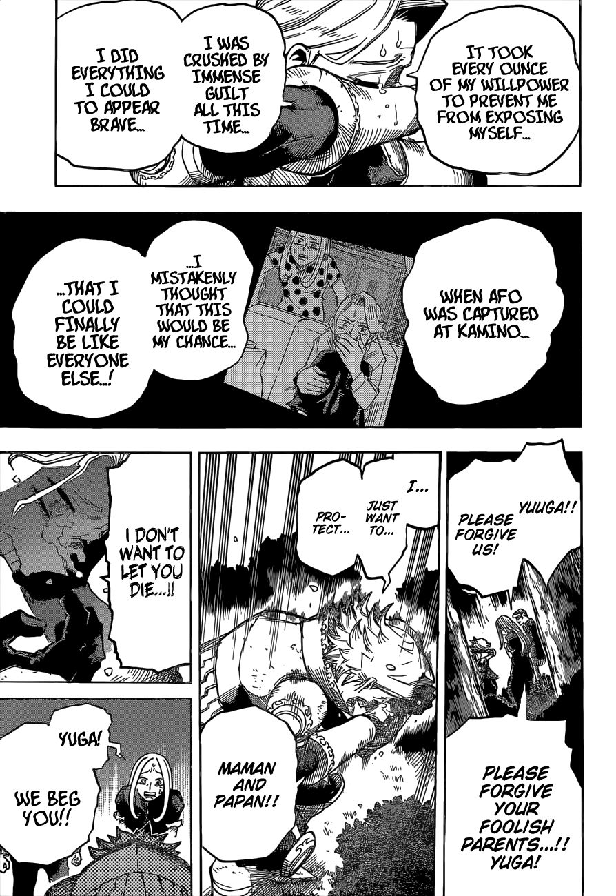 Boku No Hero Academia Chapter 336 page 13 - 