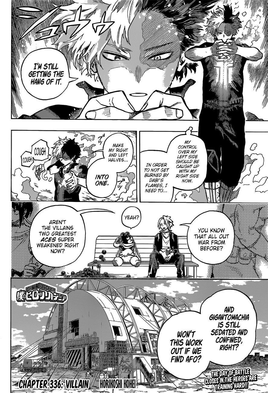 Boku No Hero Academia Chapter 336 page 5 - 