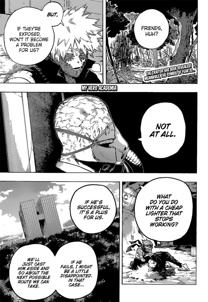 Boku No Hero Academia Chapter 337 page 1 - 