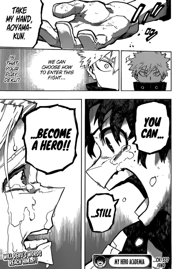Boku No Hero Academia Chapter 337 page 18 - 