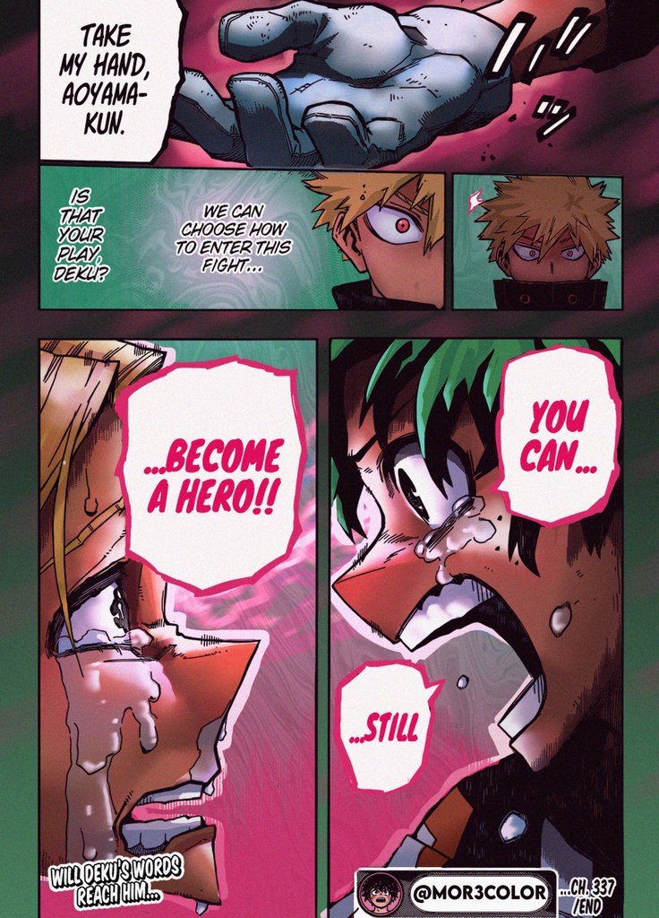 Boku No Hero Academia Chapter 337 page 19 - 