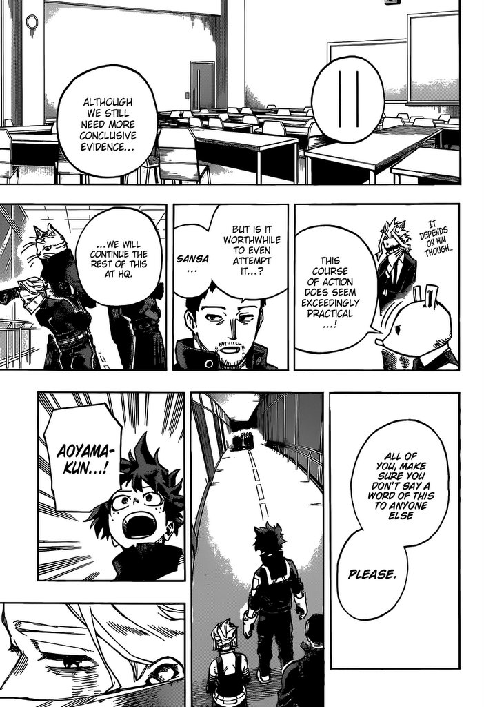 Boku No Hero Academia Chapter 338 page 11 - 