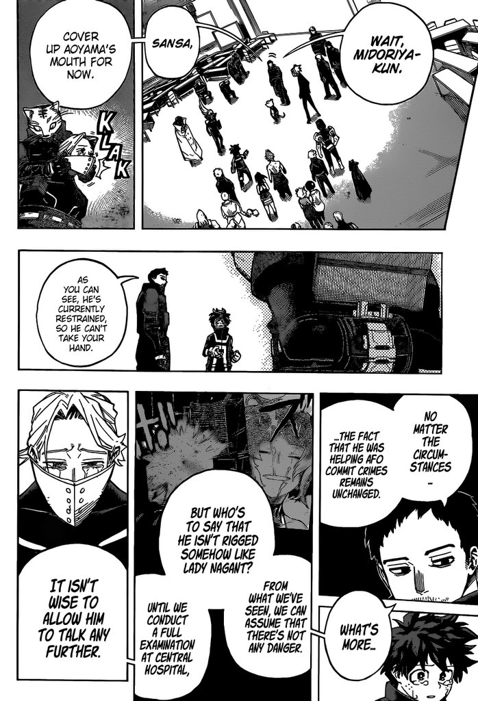 Boku No Hero Academia Chapter 338 page 3 - 