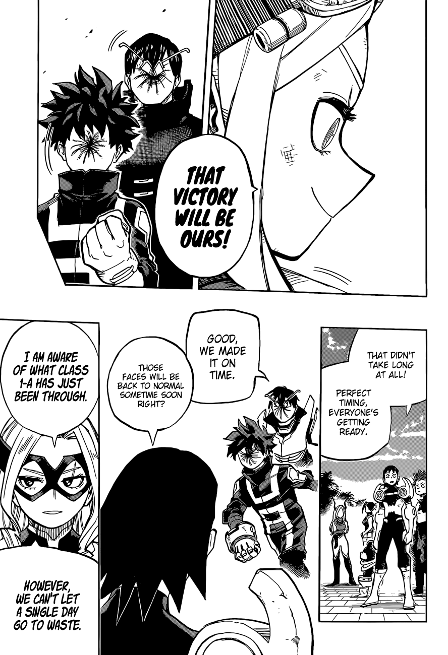 Boku No Hero Academia Chapter 339 page 13 - 