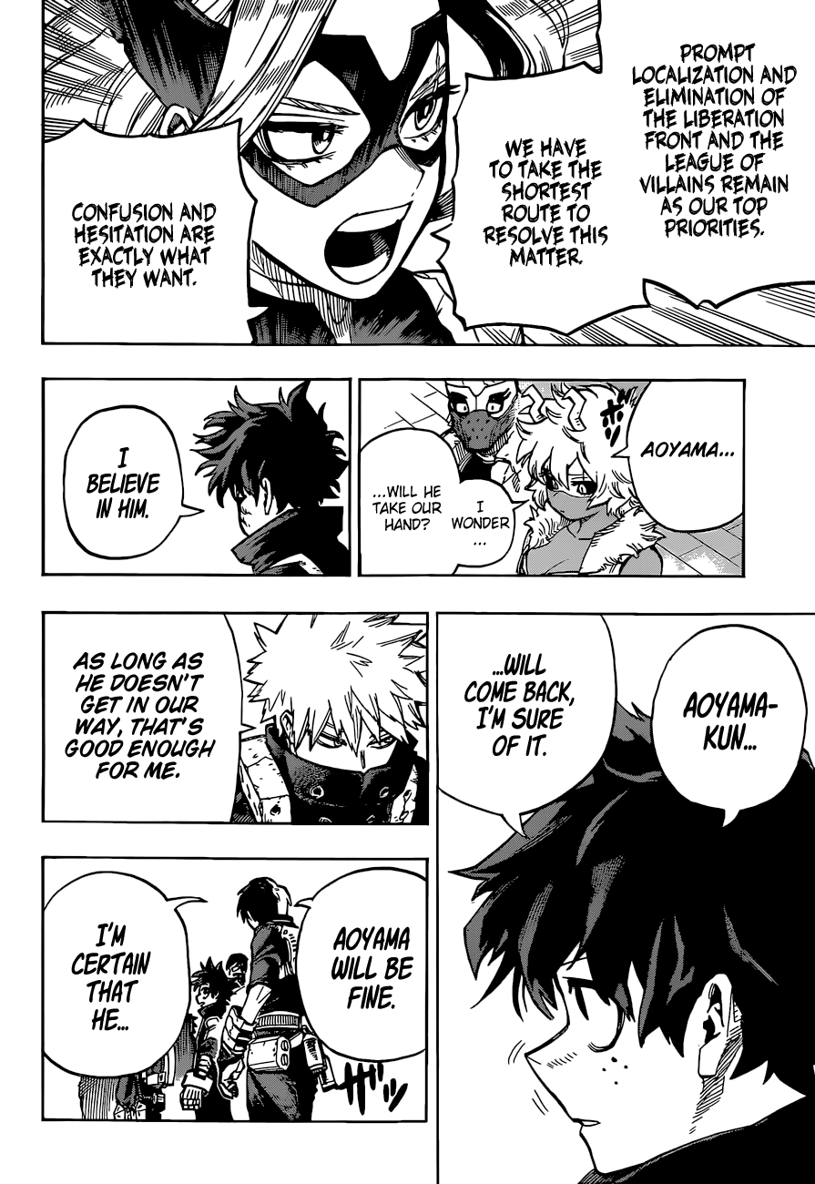 Boku No Hero Academia Chapter 339 page 14 - 