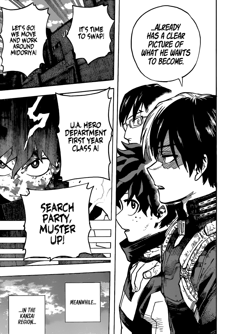 Boku No Hero Academia Chapter 339 page 15 - 