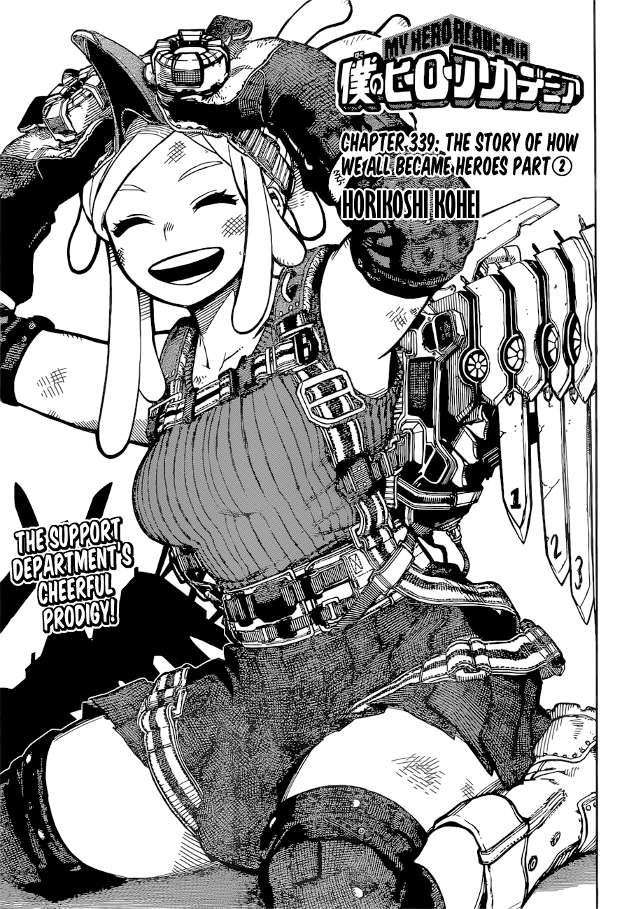 Boku No Hero Academia Chapter 339 page 3 - 