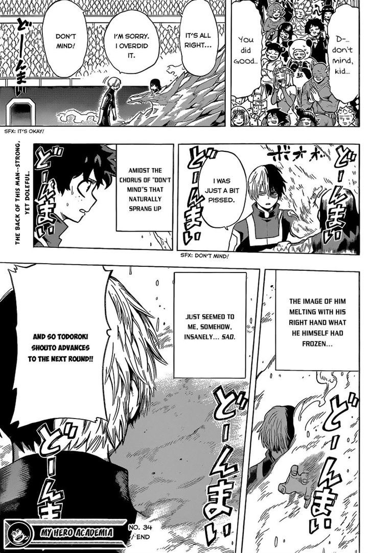 Boku No Hero Academia Chapter 34 page 19 - 