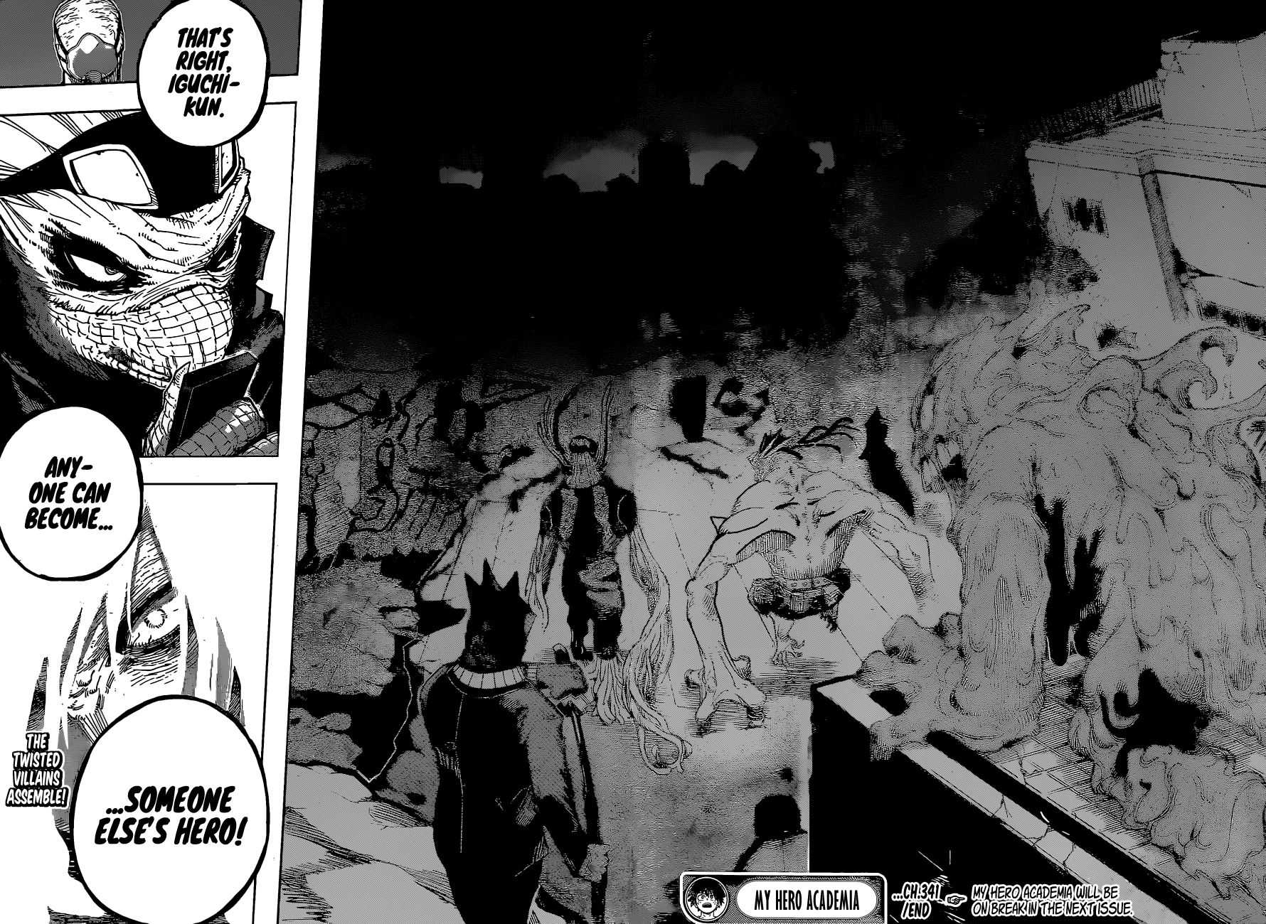 Boku No Hero Academia Chapter 341 page 16 - 