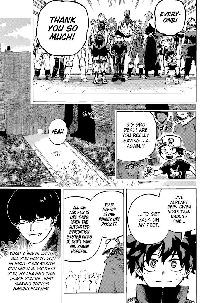 Boku No Hero Academia Chapter 342 page 10 - 