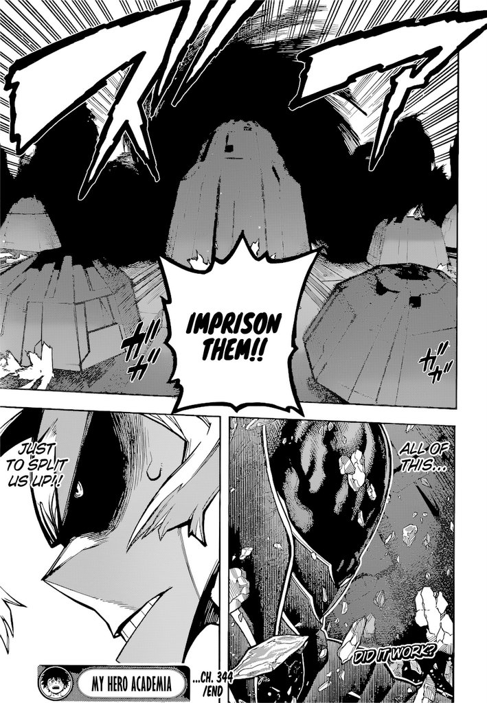 Boku No Hero Academia Chapter 344 page 18 - 