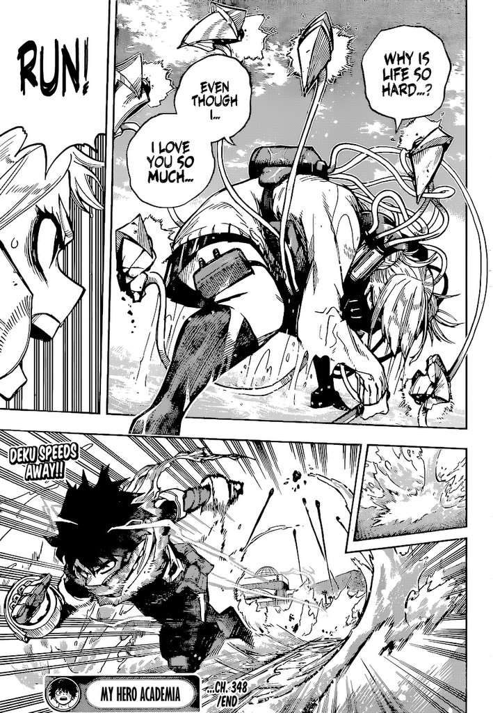 Boku No Hero Academia Chapter 348 page 14 - 