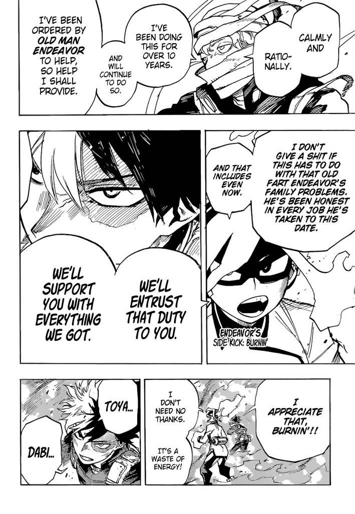 Boku No Hero Academia Chapter 349 page 12 - 