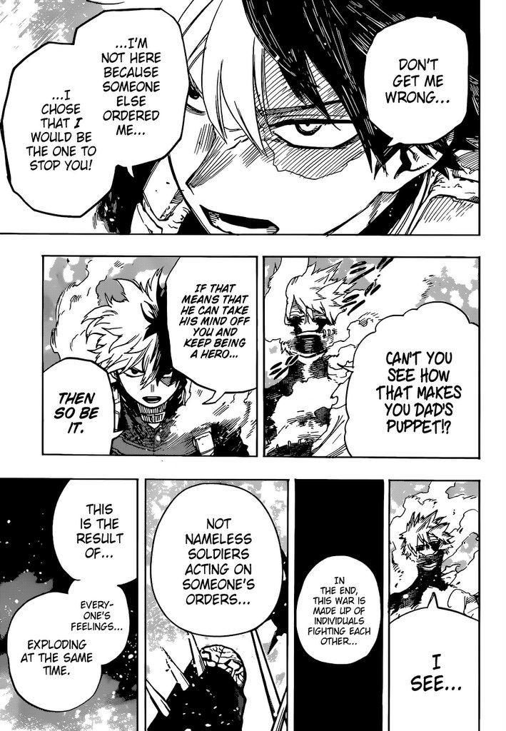 Boku No Hero Academia Chapter 349 page 13 - 