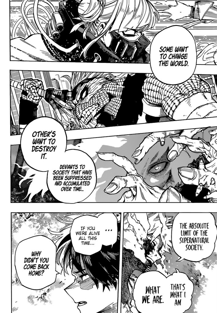 Boku No Hero Academia Chapter 349 page 14 - 