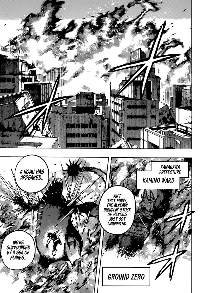 Boku No Hero Academia Chapter 349 page 9 - 