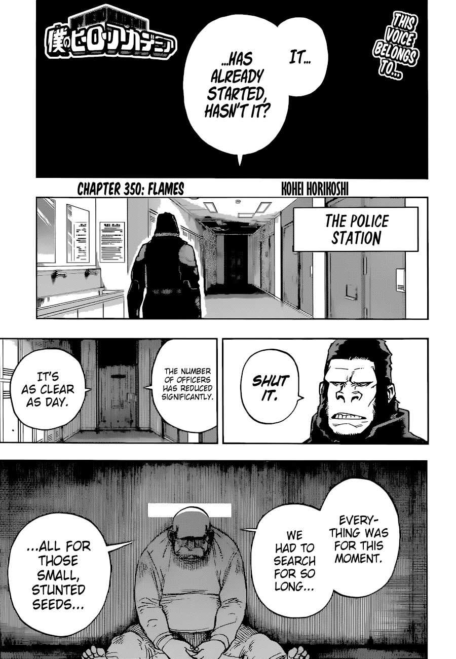 Boku No Hero Academia Chapter 350 page 2 - 