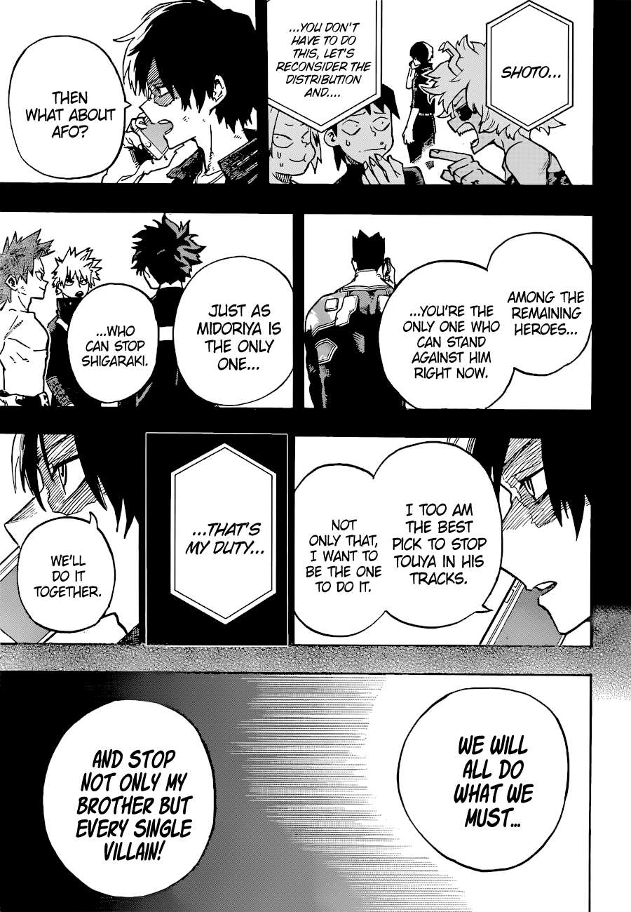 Boku No Hero Academia Chapter 351 page 13 - 