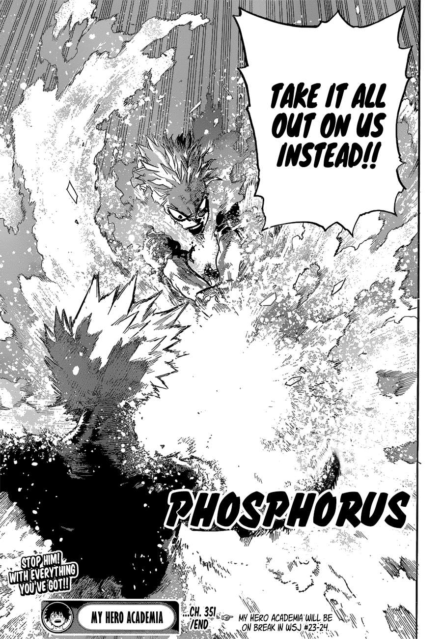 Boku No Hero Academia Chapter 351 page 15 - 
