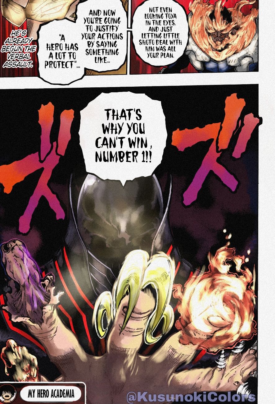 Boku No Hero Academia Chapter 353 page 19 - 