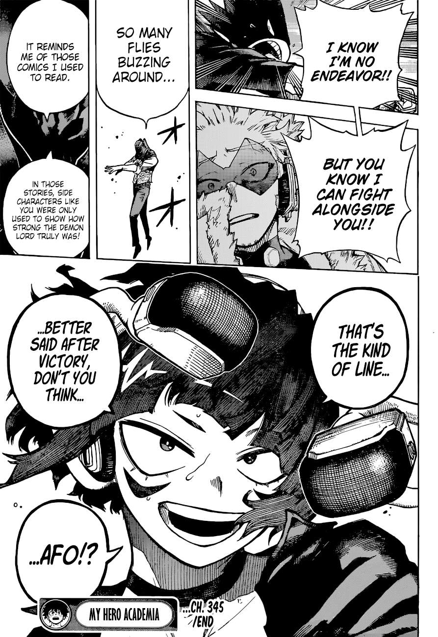 Boku No Hero Academia Chapter 354 page 15 - 