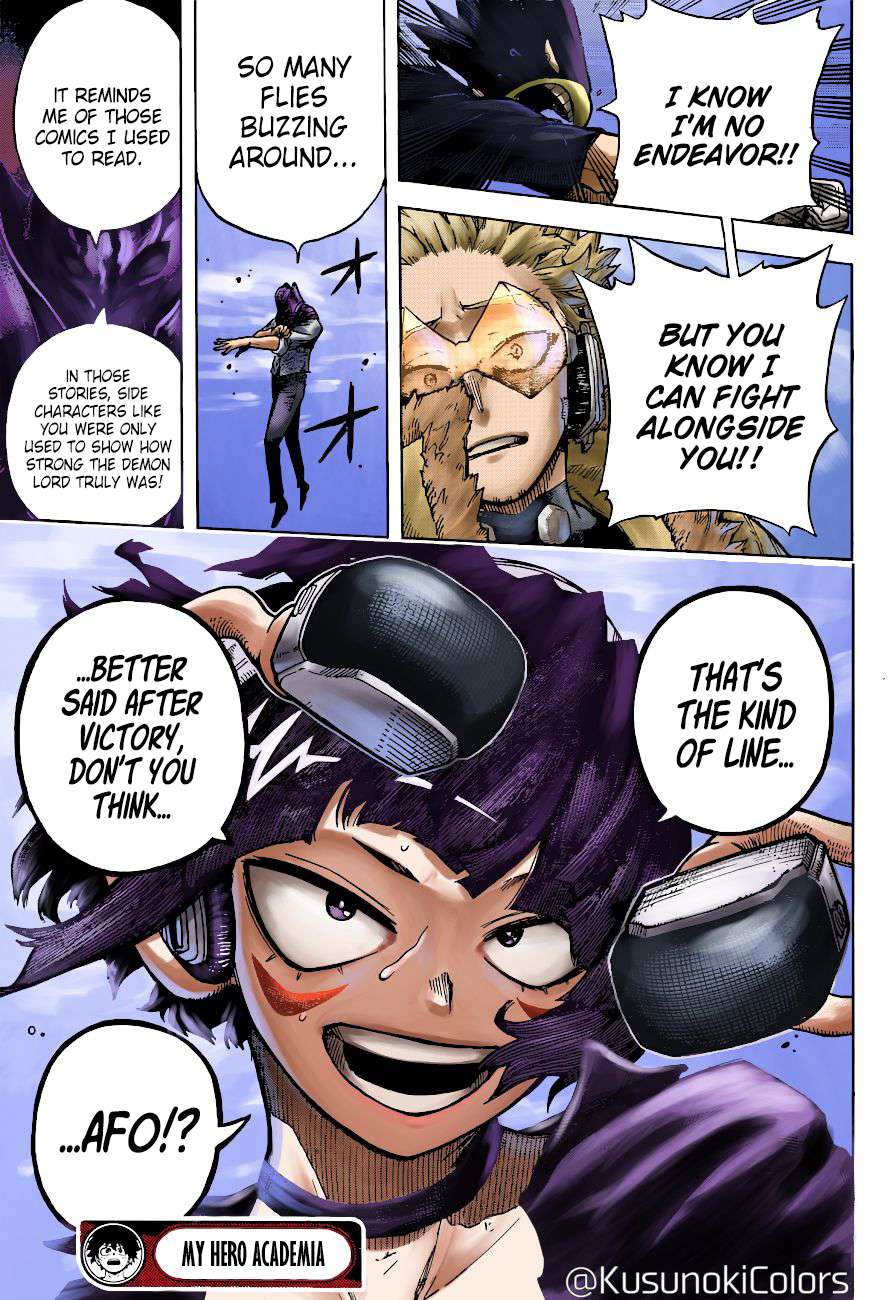 Boku No Hero Academia Chapter 354 page 17 - 