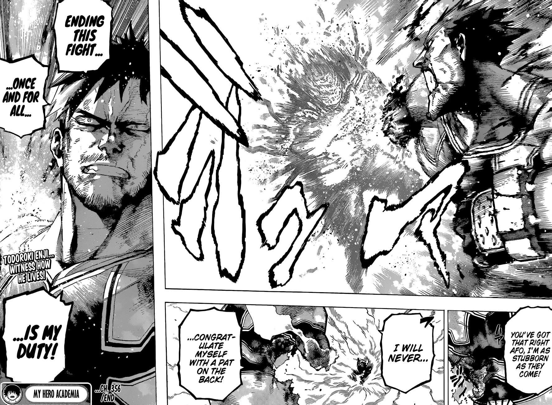 Boku No Hero Academia Chapter 356 page 14 - 