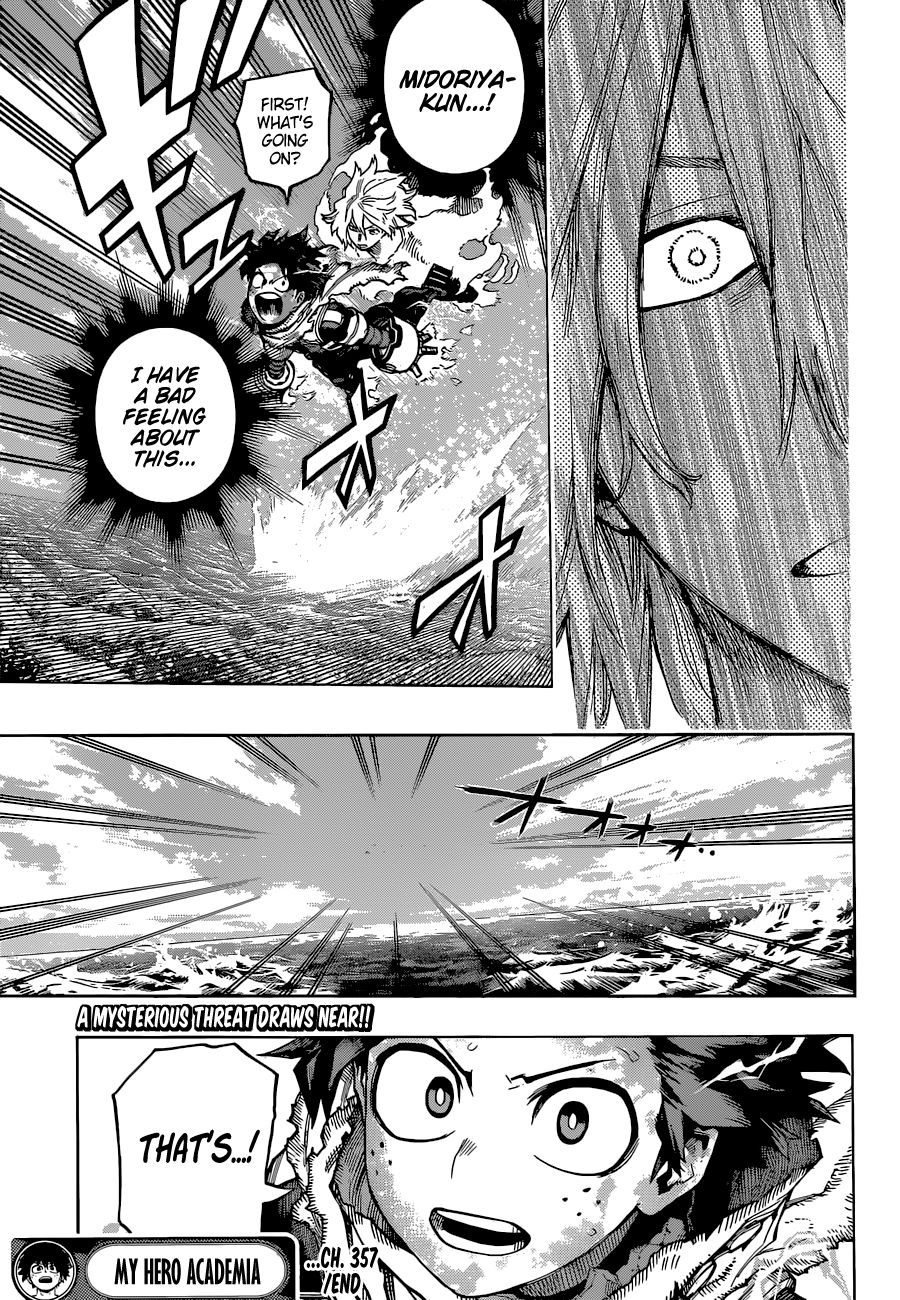 Boku No Hero Academia Chapter 357 page 16 - 