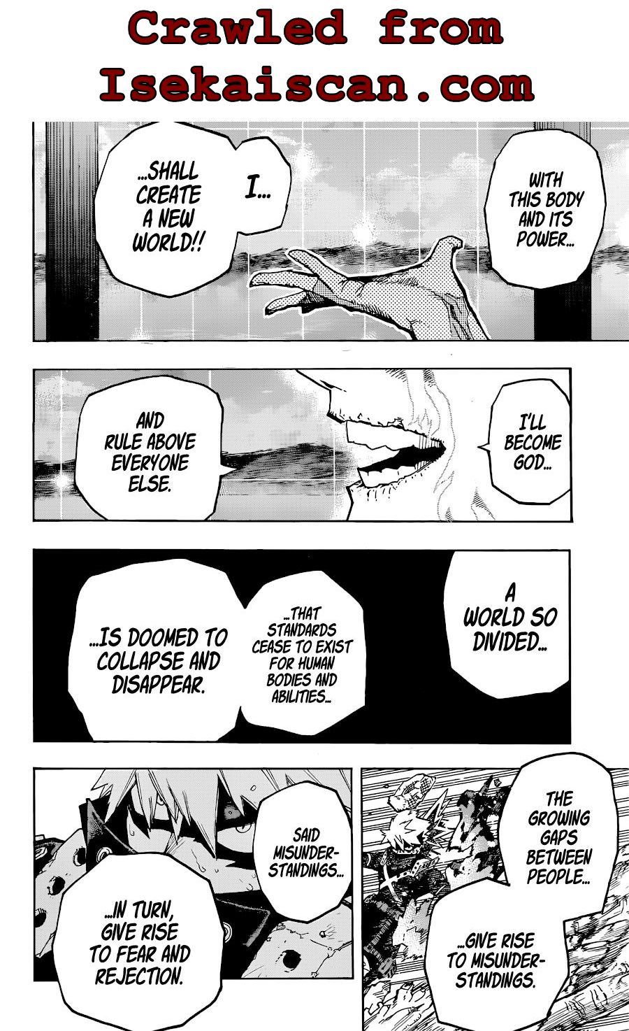 Boku No Hero Academia Chapter 358 page 6 - 