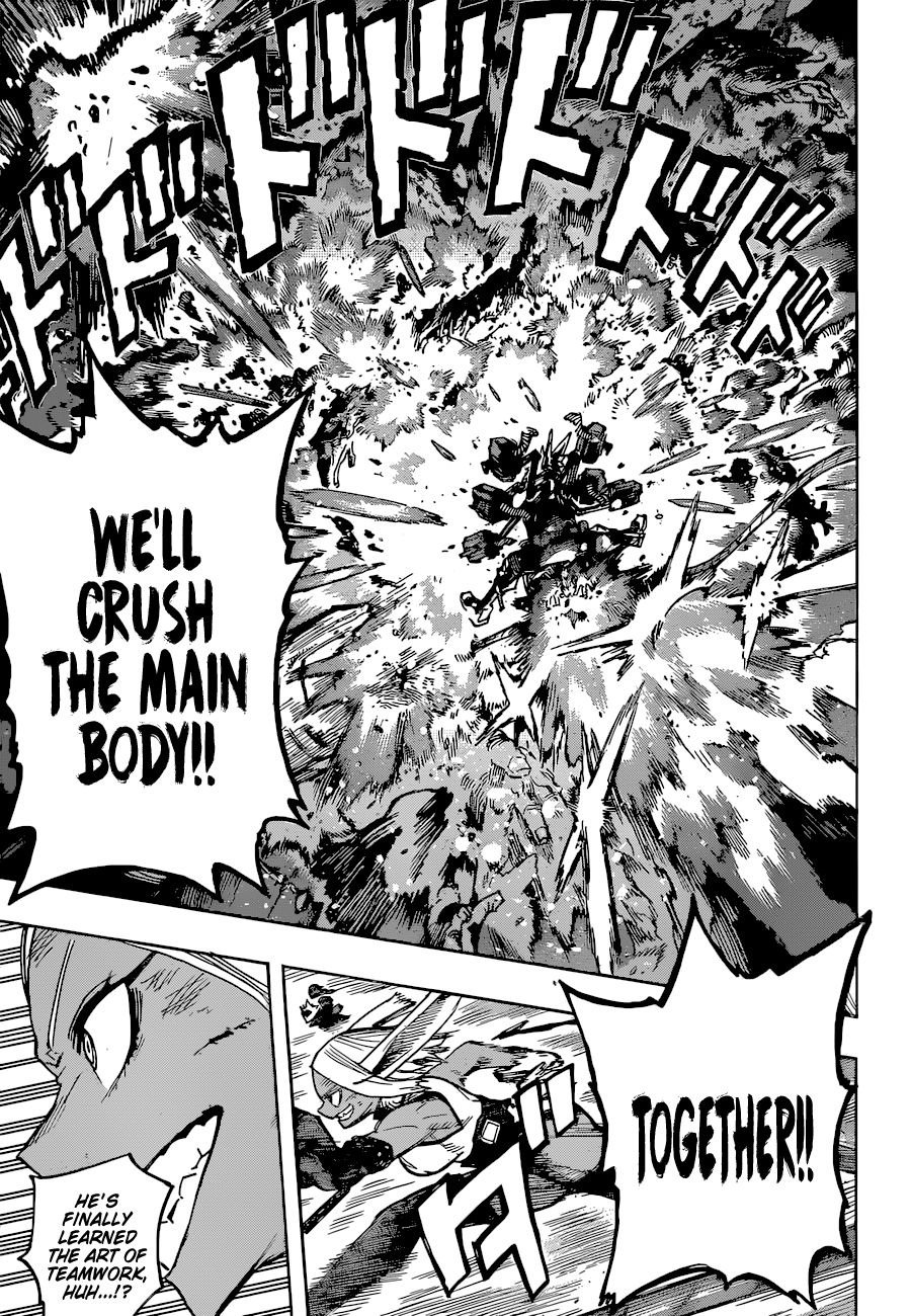 Boku No Hero Academia Chapter 358 page 9 - 
