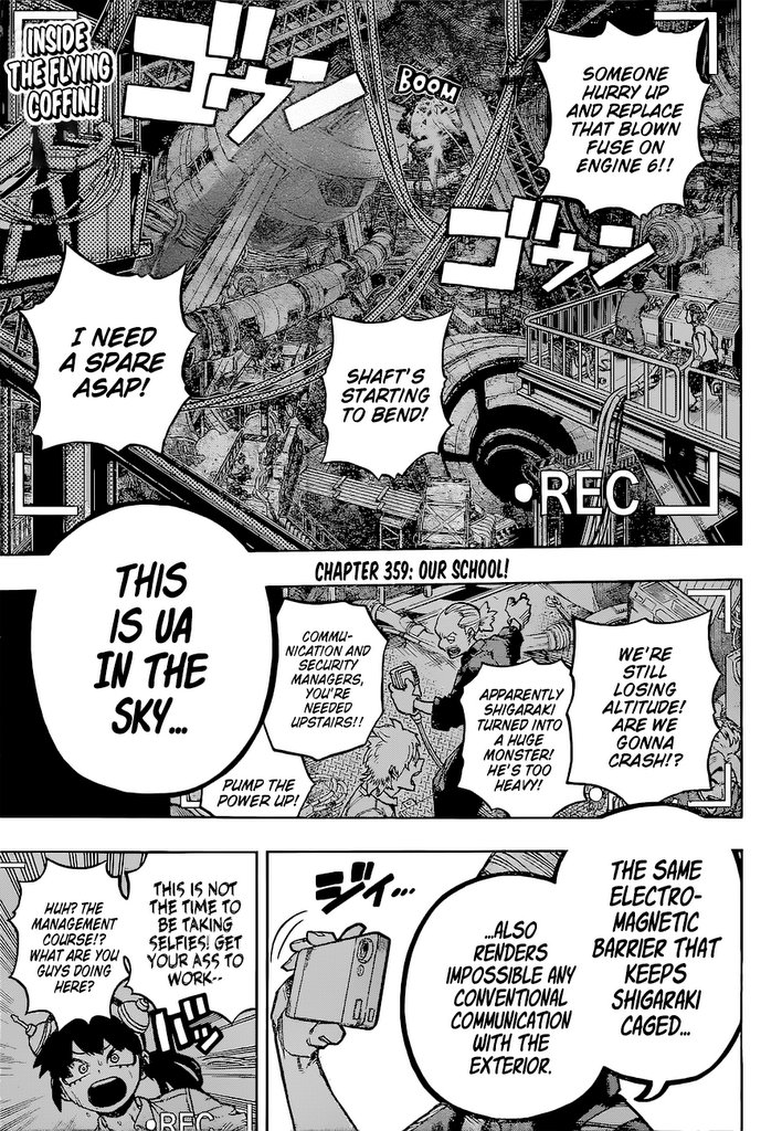 Boku No Hero Academia Chapter 359 page 5 - 