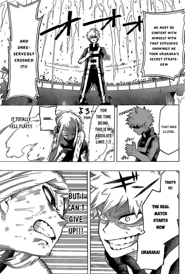Boku No Hero Academia Chapter 36 page 17 - 