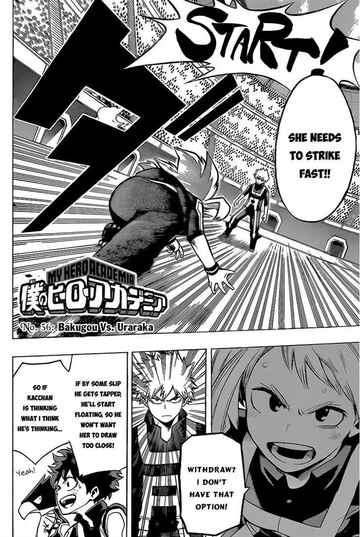 Boku No Hero Academia Chapter 36 page 3 - 