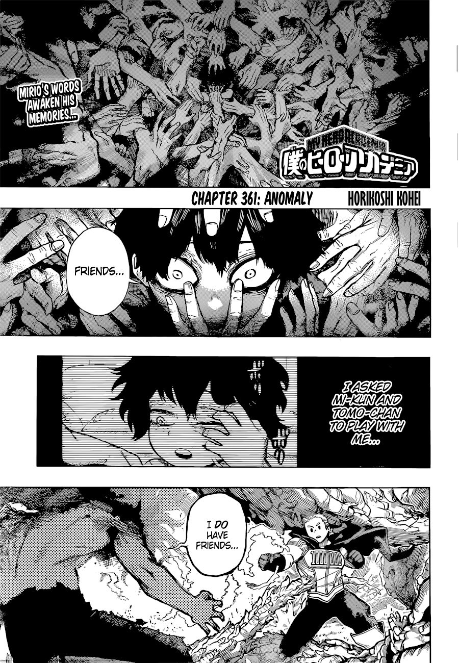 Boku No Hero Academia Chapter 361 page 2 - 