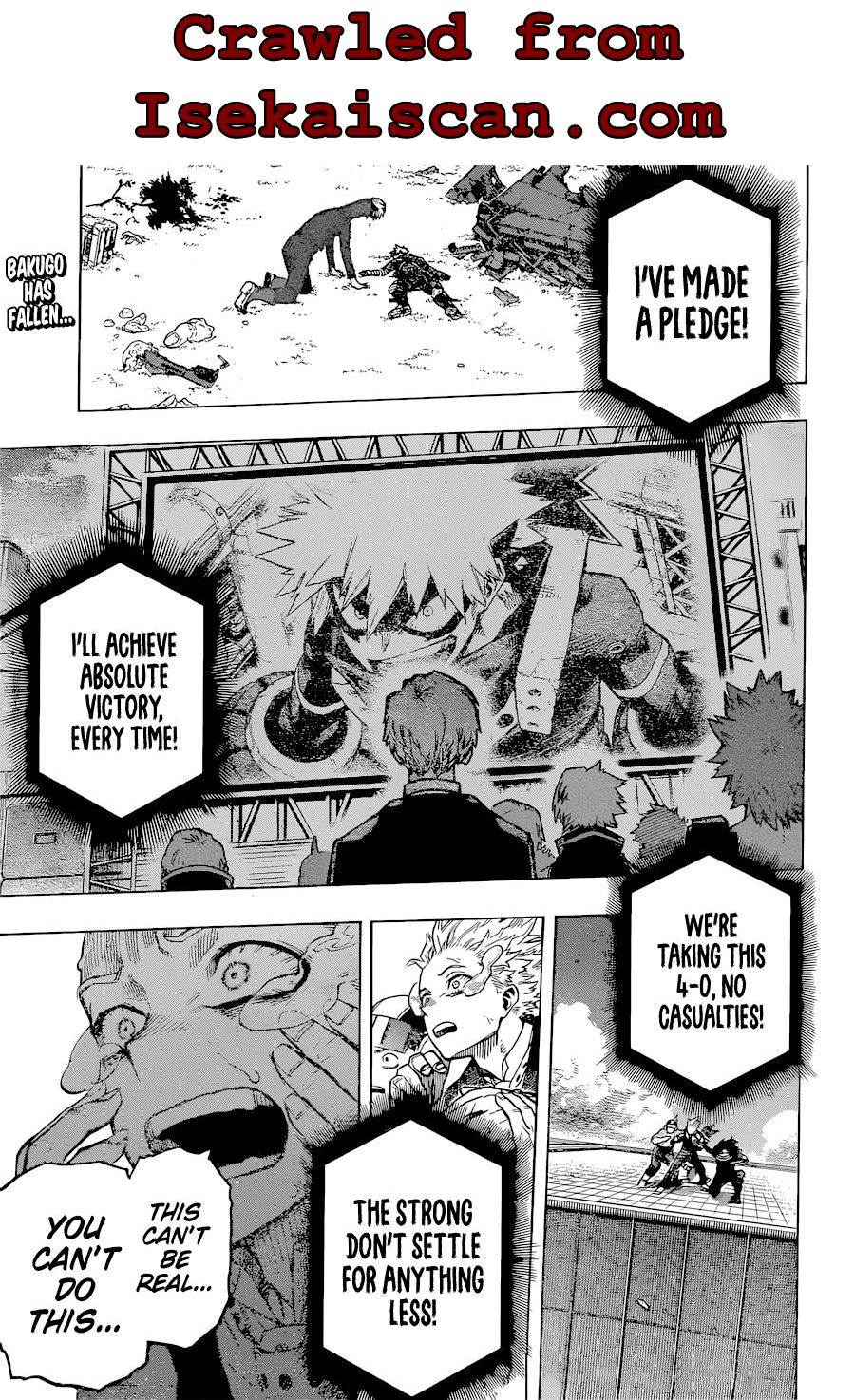 Boku No Hero Academia Chapter 363 page 1 - 