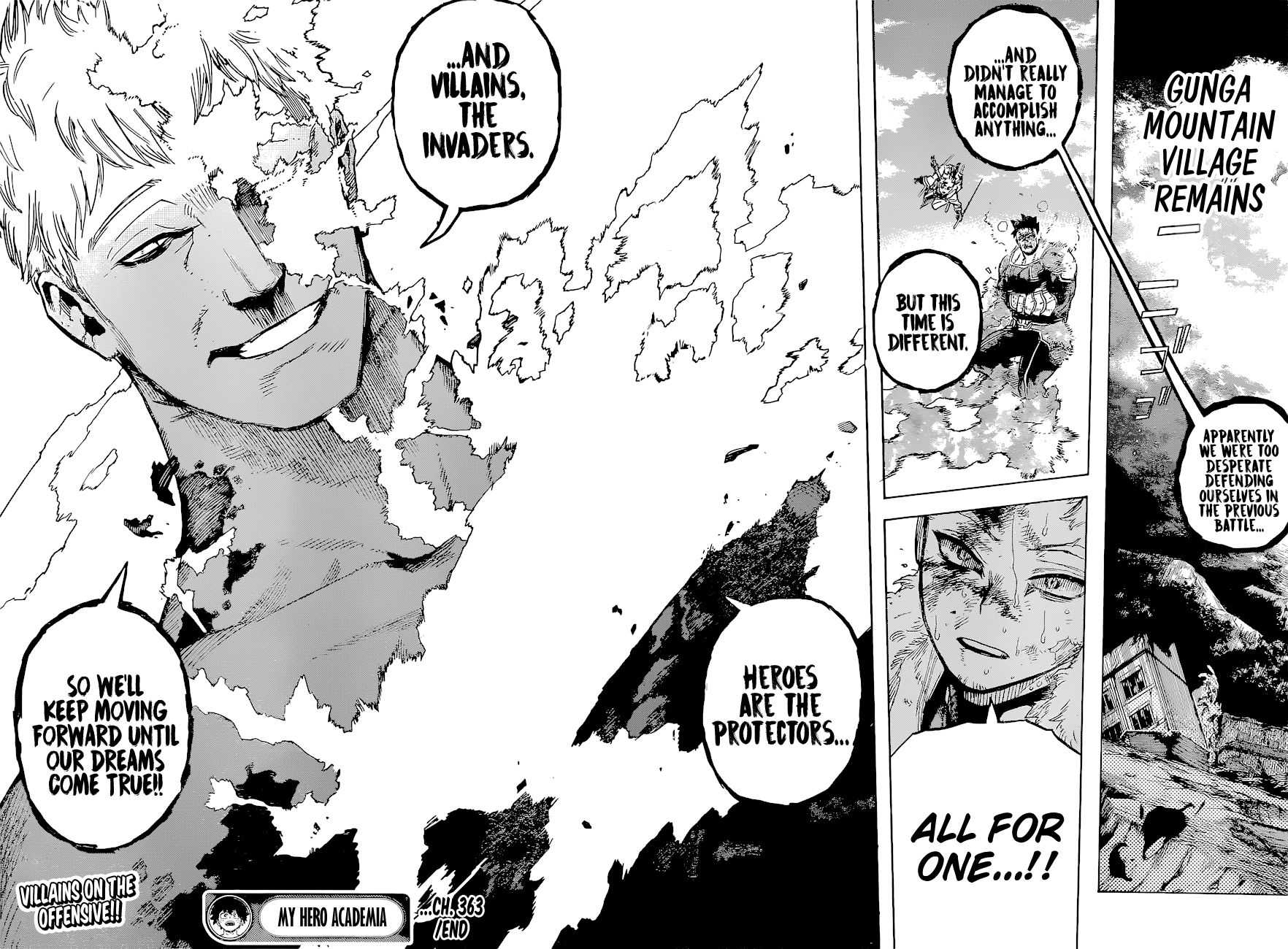 Boku No Hero Academia Chapter 363 page 12 - 