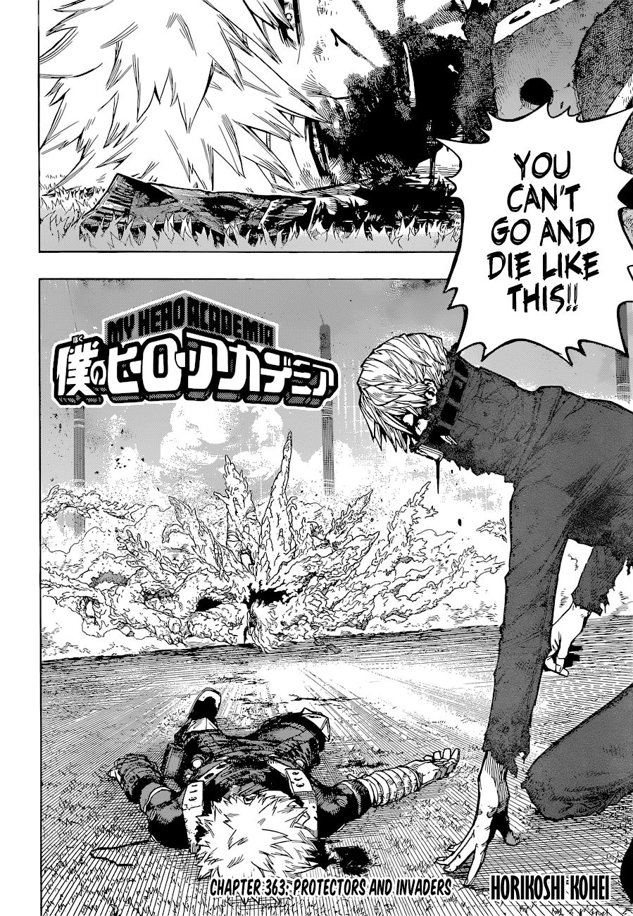 Boku No Hero Academia Chapter 363 page 3 - 