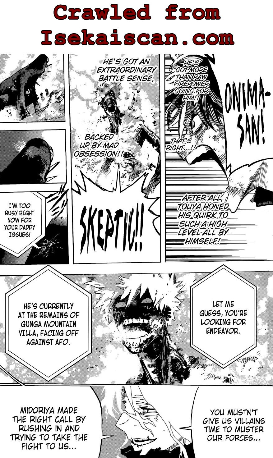 Boku No Hero Academia Chapter 363 page 8 - 