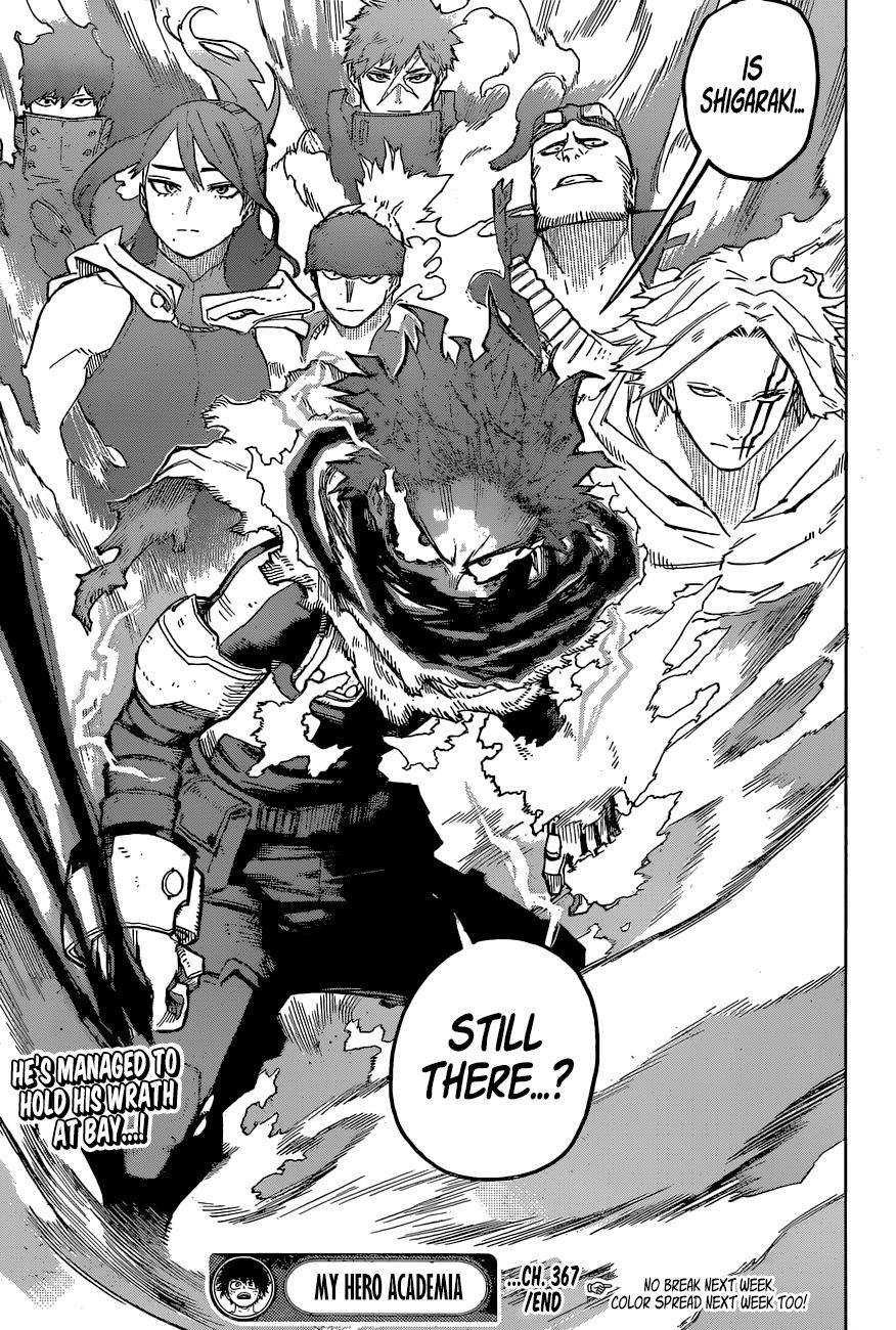 Boku No Hero Academia Chapter 367 page 18 - 